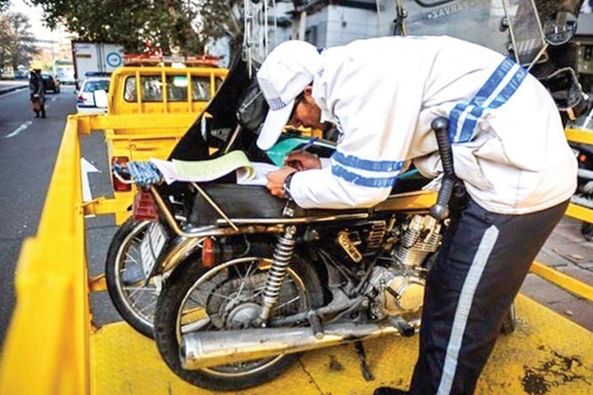 برخورد قانونی شدید با موتورسواران متخلف